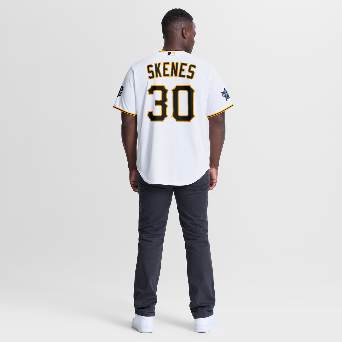 2026 All-Star Game Pittsburgh Pirates Paul Skenes Nike White Replica Jersey