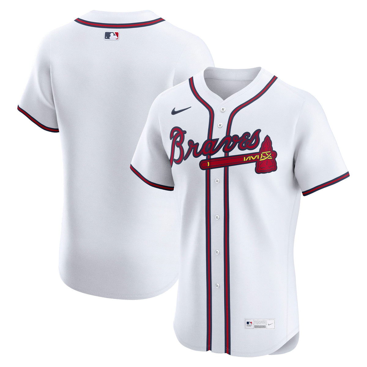 Atlanta Braves Nike Navy Alternate Elite Jersey