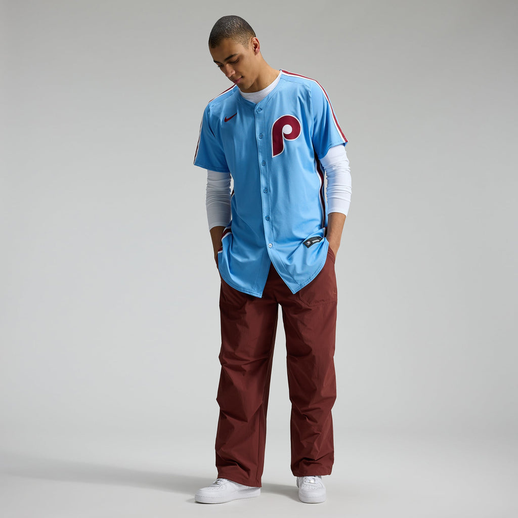 Philadelphia Phillies Nike Light Blue Alternate Elite Jersey