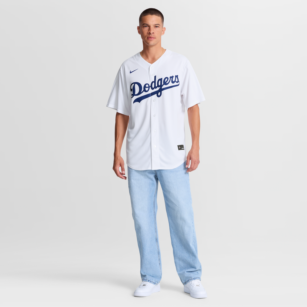 Los Angeles Dodgers Edwin Díaz Nike White Home Replica Jersey