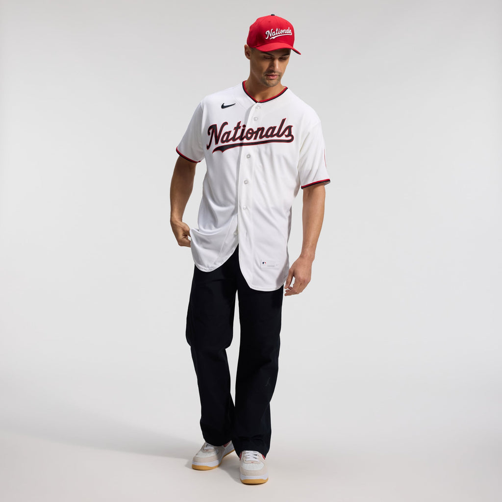 Washington Nationals Nike White Home Authentic Jersey
