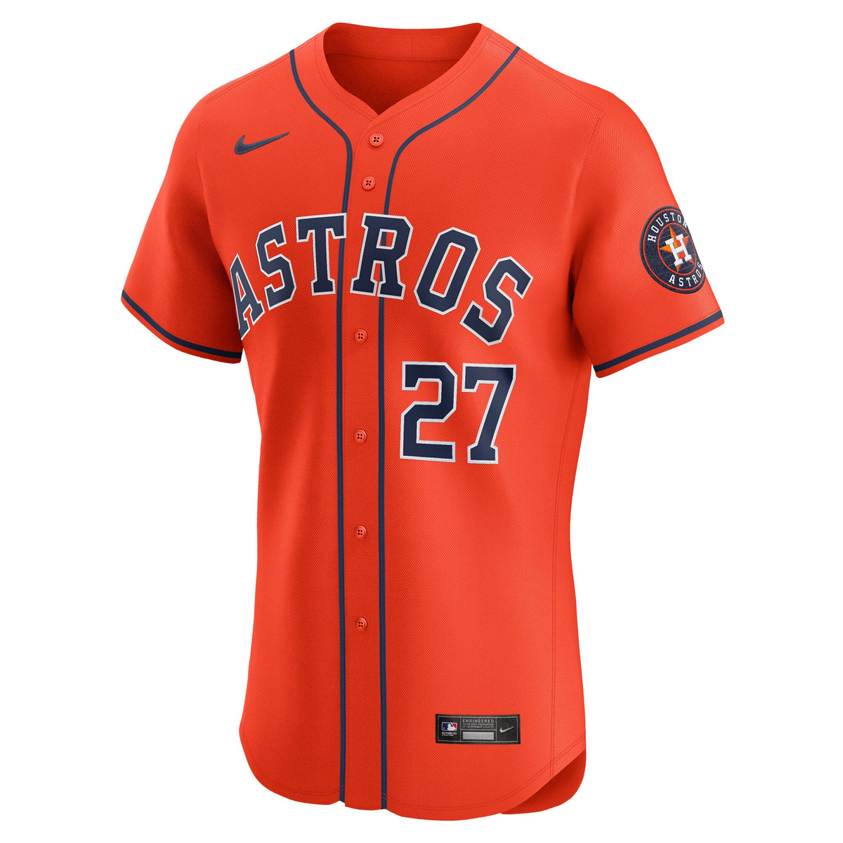 Houston Astros Jose Altuve Nike Navy Alternate 2 Elite Player Jersey