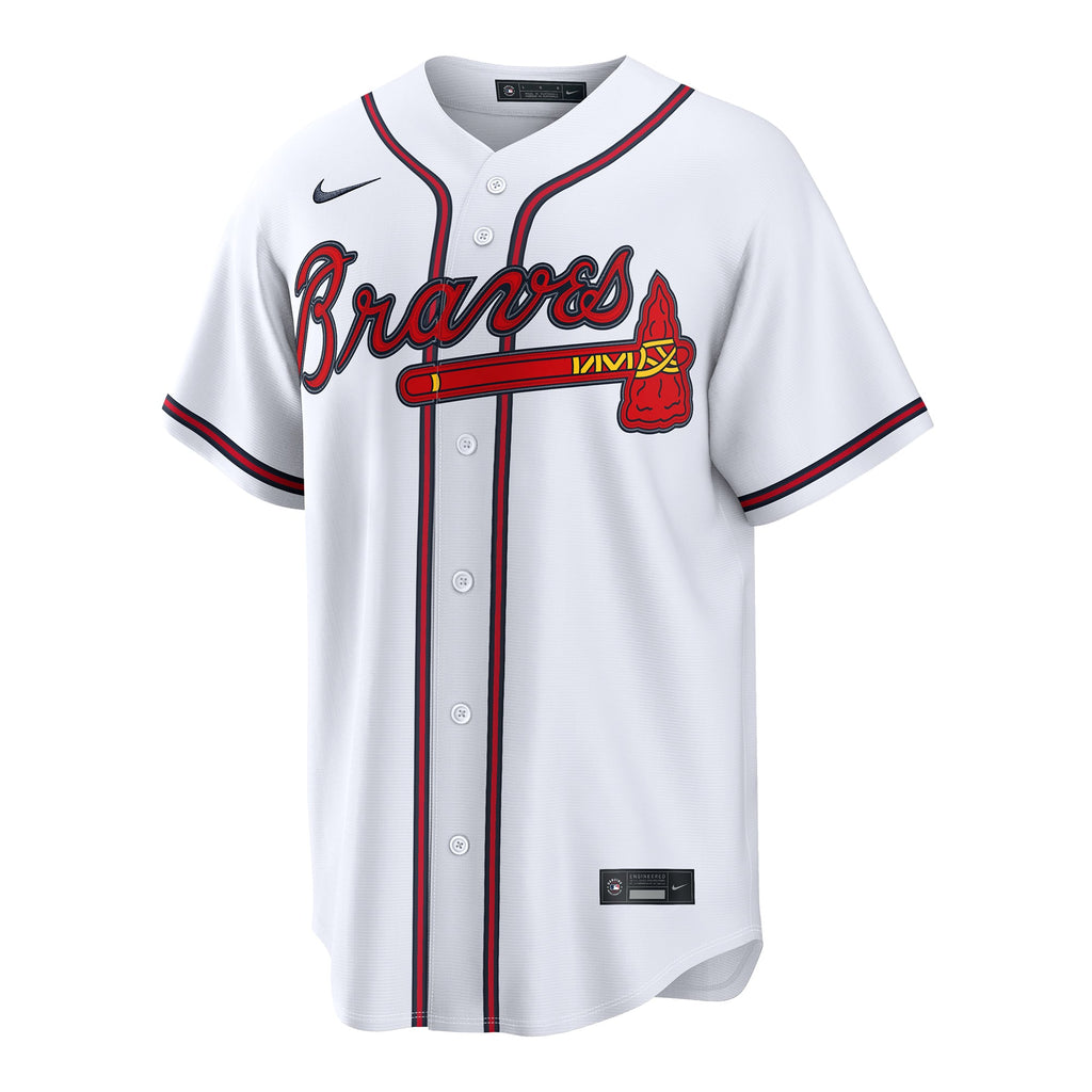 Atlanta Braves Mauricio Dubón Nike White Home Replica Jersey