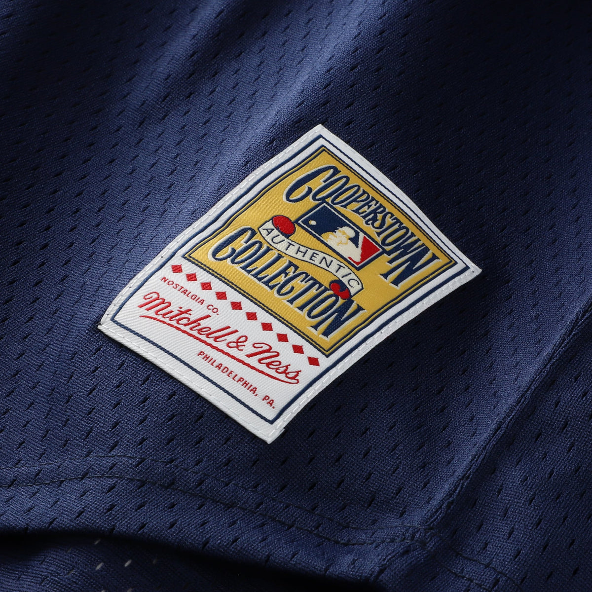 Houston Astros Nolan Ryan Mitchell & Ness Navy Cooperstown Collection Big & Tall Mesh Batting Practice Jersey