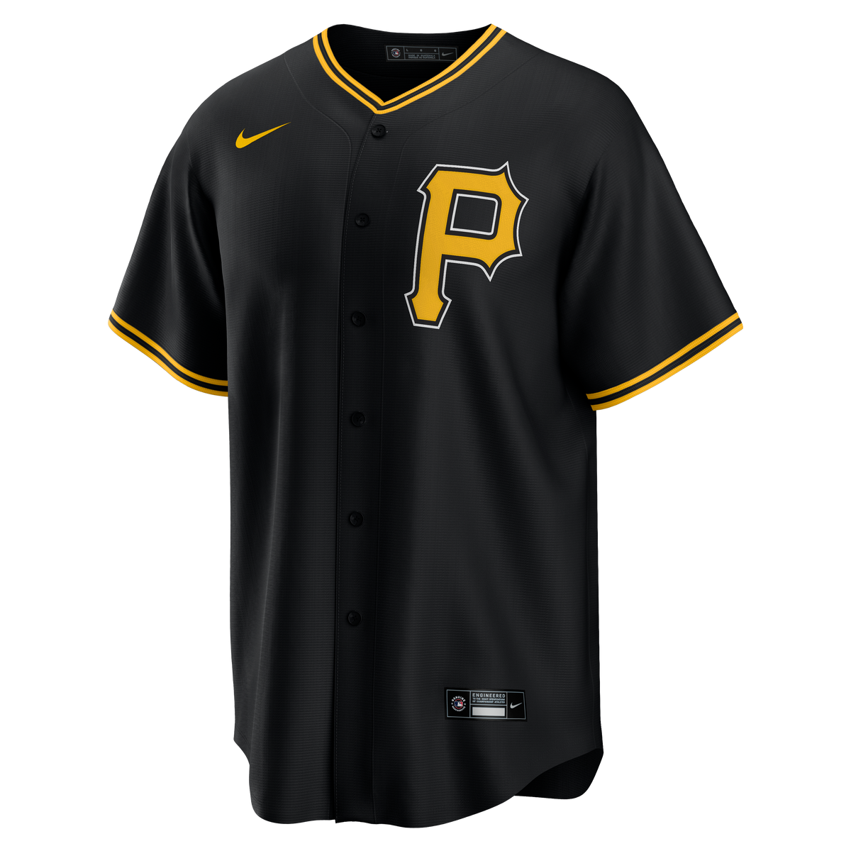Pittsburgh Pirates Nike Black Alternate Replica Team Jersey
