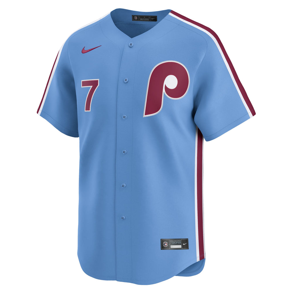 Philadelphia Phillies Trea Turner Nike White Home Limited Player Jersey