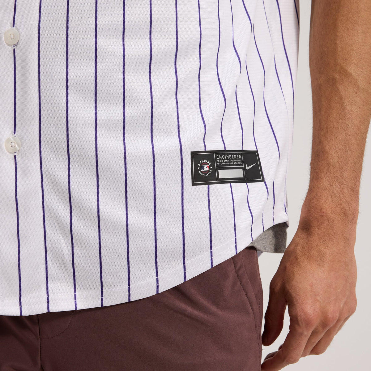 Colorado Rockies Nike White Home Replica Team Jersey