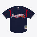 Atlanta Braves Andruw Jones Mitchell & Ness Navy Authentic Batting Practice Jersey