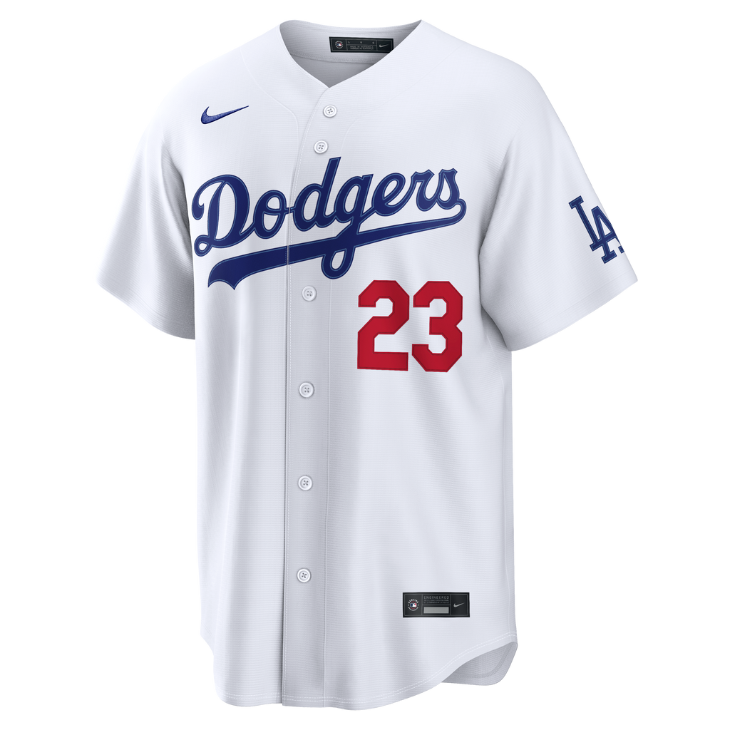 Los Angeles Dodgers Kyle Tucker Nike White Home Stadium Jersey