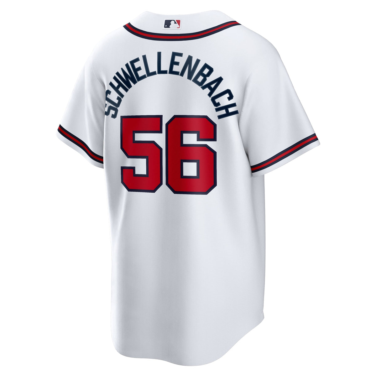 Atlanta Braves Spencer Schwellenbach Nike White Home Replica Jersey