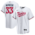 Minnesota Twins A.J. Minter Nike White Home Replica Jersey