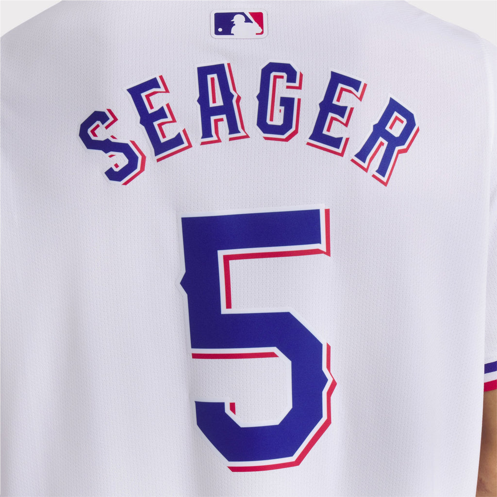 Texas Rangers Corey Seager Nike White Home Limited Player Jersey