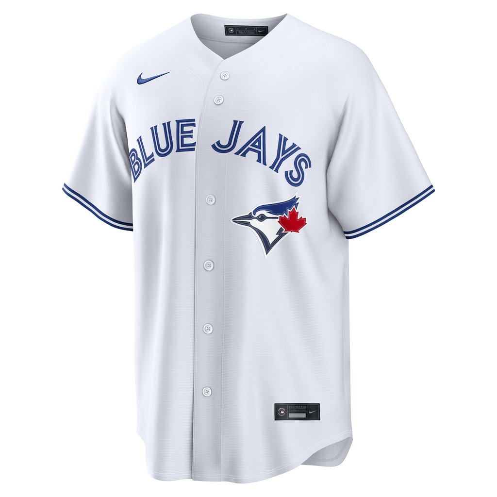 Toronto Blue Jays Addison Barger Nike White Home Replica Jersey